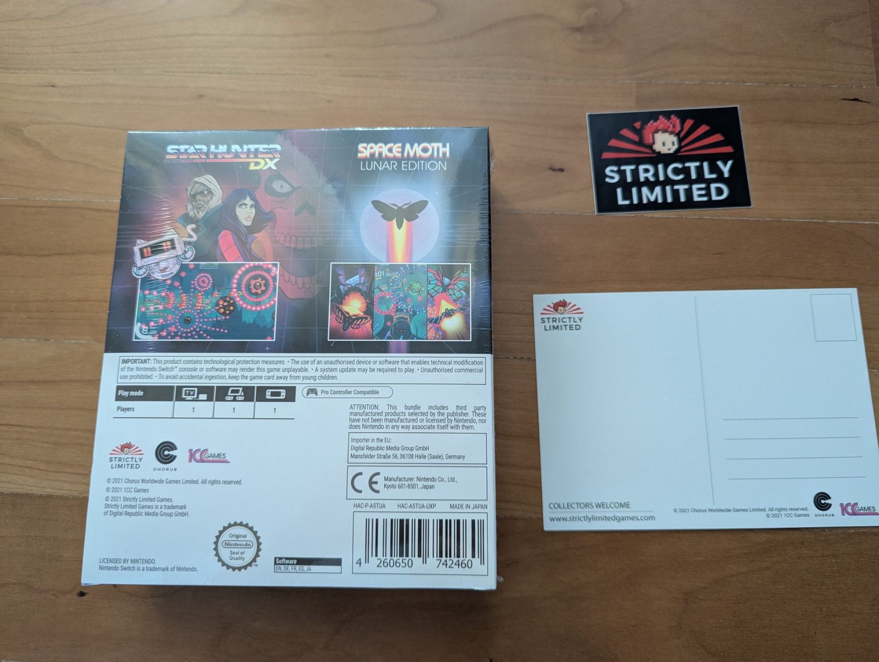 Jeux: Space Hunter DX & Space Moth: Special Limited Edition Switch – Neuf avec emballage d'origine à Wittenbach par Vrhpolje 1