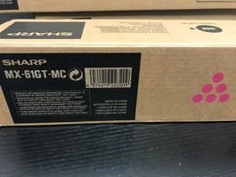 Sharp MX-3550/MX-4050/MX-5050 magenta Toner, MX-61GT-MC