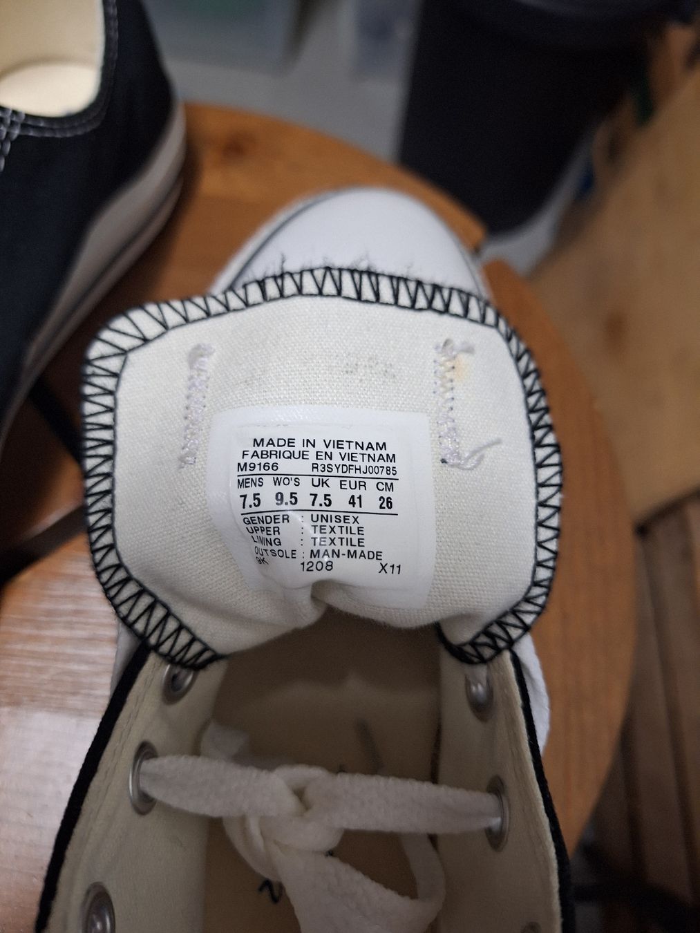 Herrenschuhe: Converse All Star Sneaker schwarz Grösse 41  – Neu (gemäss Beschreibung) aus Muri AG von FabianZ21 2