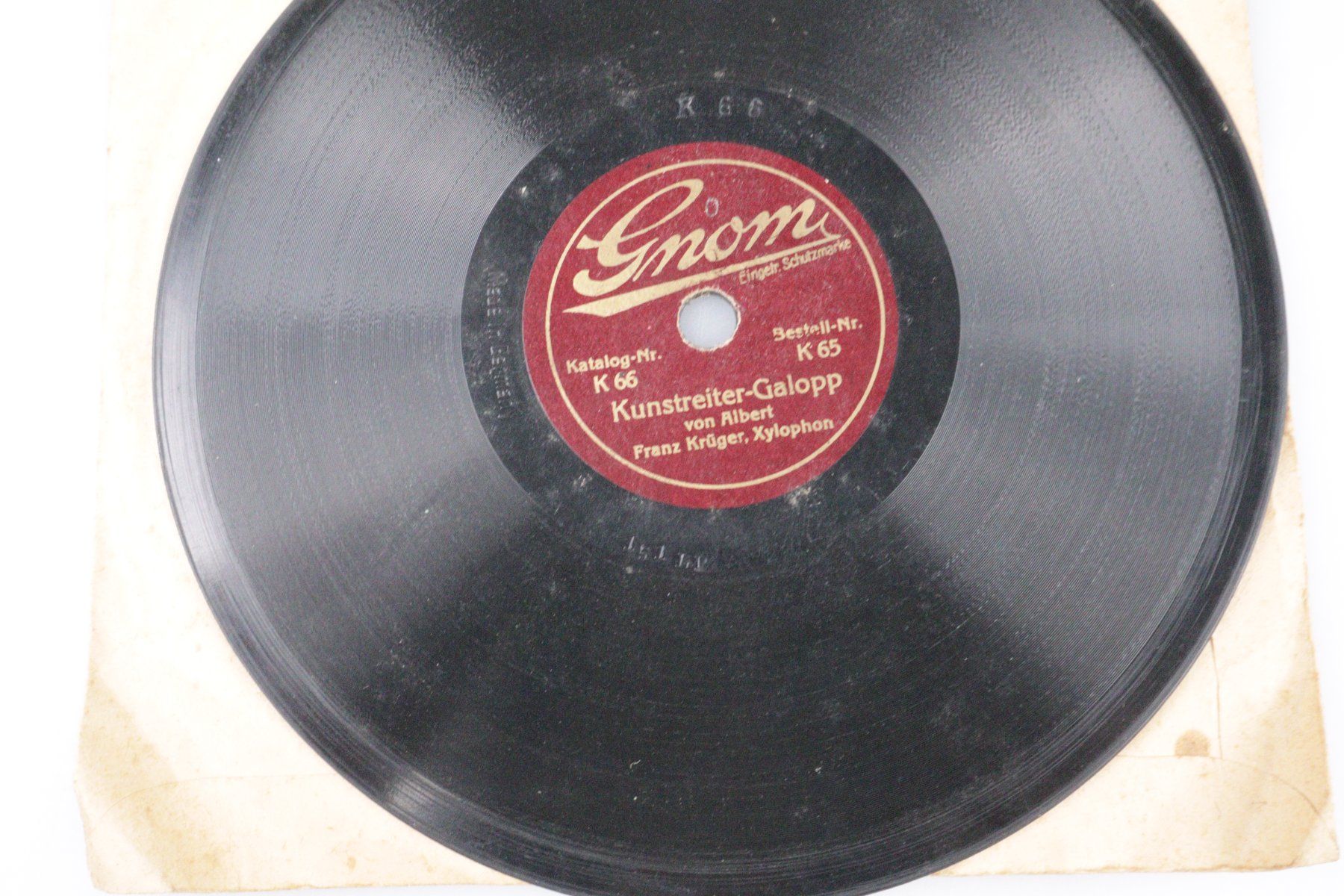 Schallplatten: 5 Stück Vintage Schellack Platten 15cm – Gebraucht aus Volketswil von brockipfannenstil 9