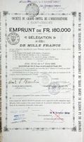 Soc. du Grand Hotel de L'Observatoire à Saint-Cerques - 1899