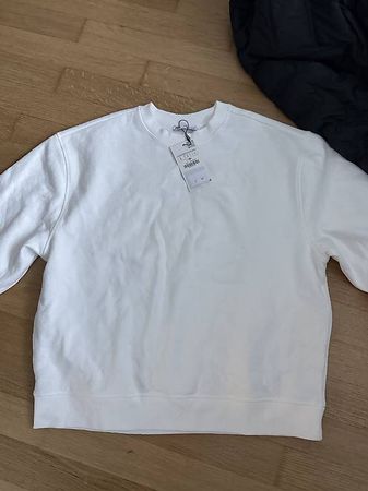Zara Pullover Weiss