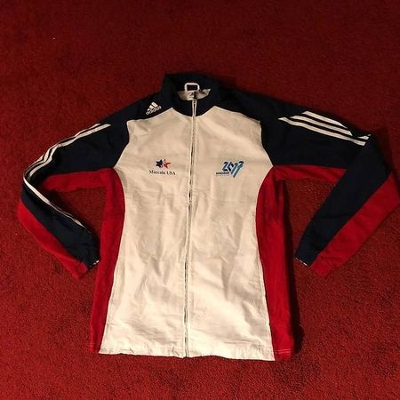 adidas Trainingsjacke USA in XL