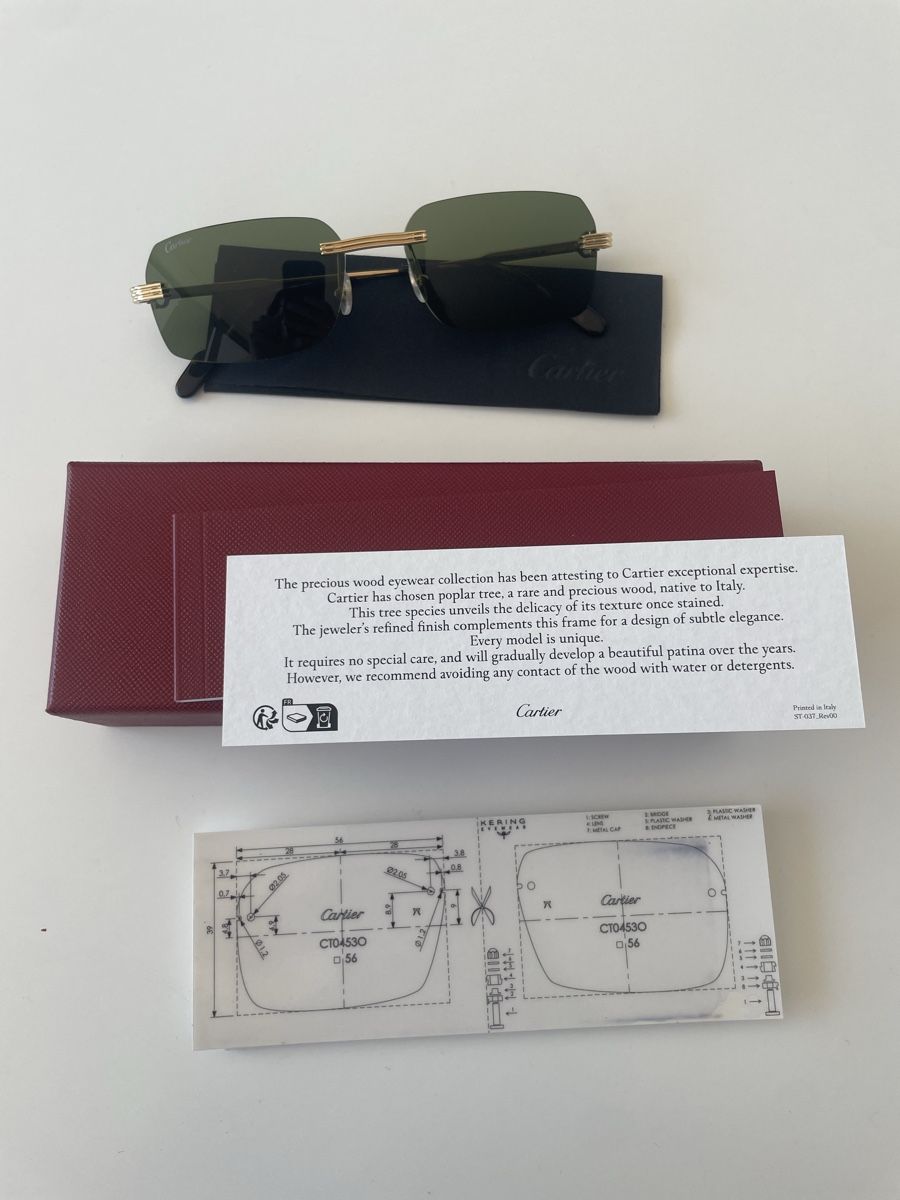 Cartier Lunettes & Verres: Cartier sunglasses retro style – Neuf avec emballage d'origine à Grand-Lancy par nassialps_ 2