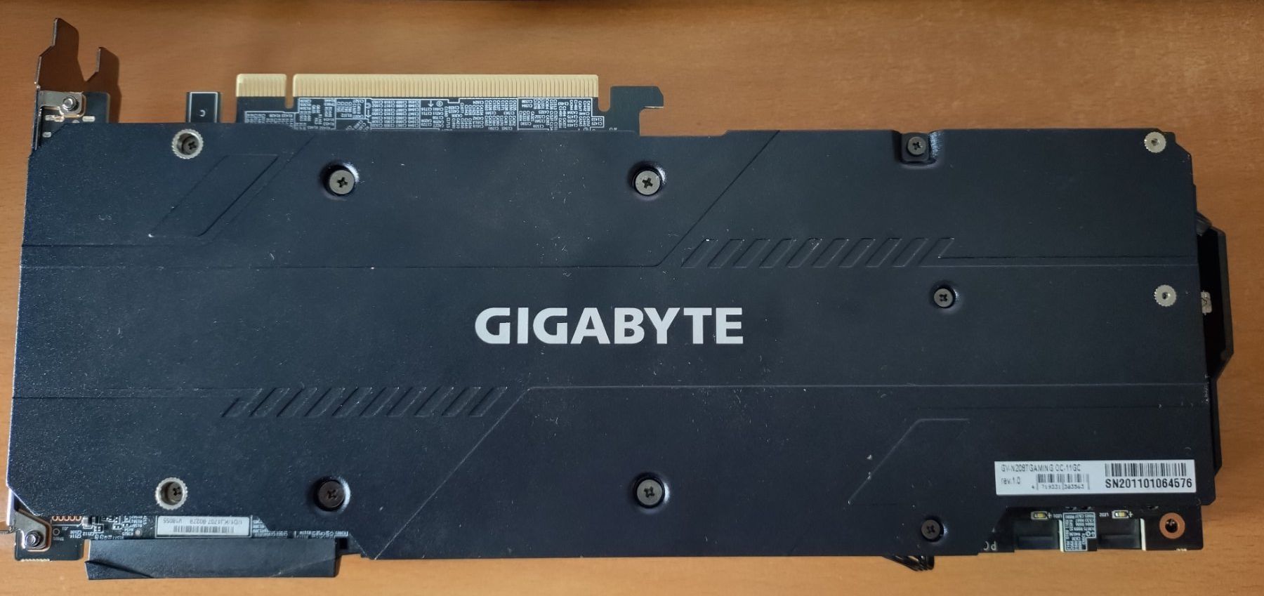 Schede grafiche: Gigabyte RTX 2080 TI – Difettoso da Thalwil venduto da jkrebser 1