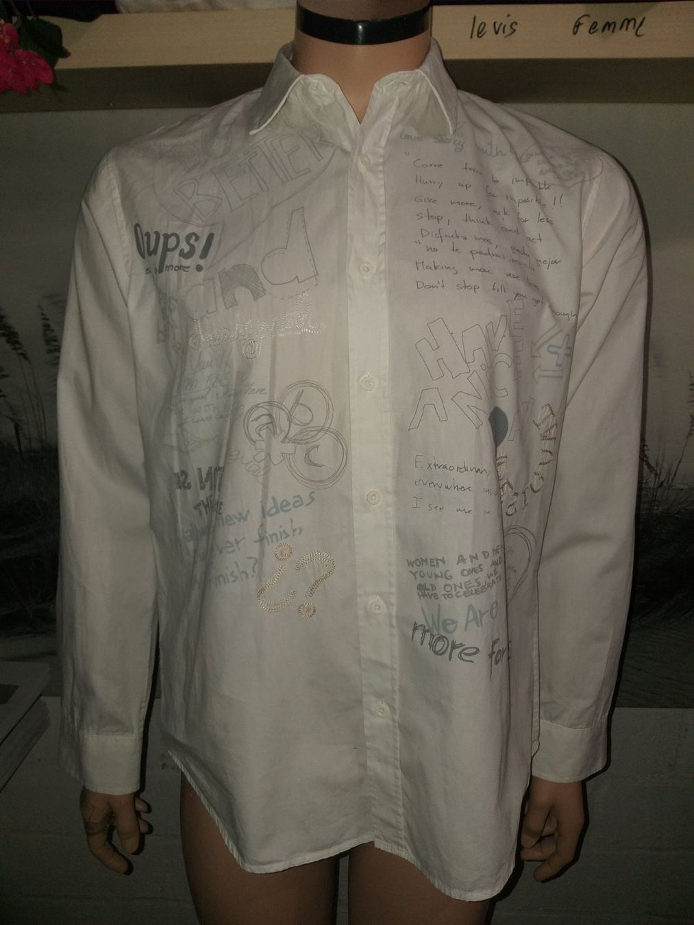 Desigual Camicie: DESIGUAL  Chemise / Hemd     Taille / Grosse L – Usato da Cossonay-ville venduto da Super-Price-Quality