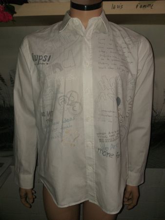 DESIGUAL  Chemise / Hemd     Taille / Grosse L