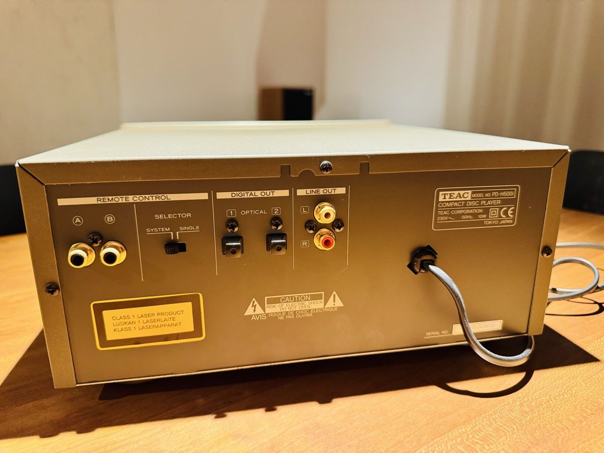 CD: TEAC PD-H500i CD Player - Top Zustand – Nuovo (secondo la descrizione) da Basel venduto da pat_7vp2 2