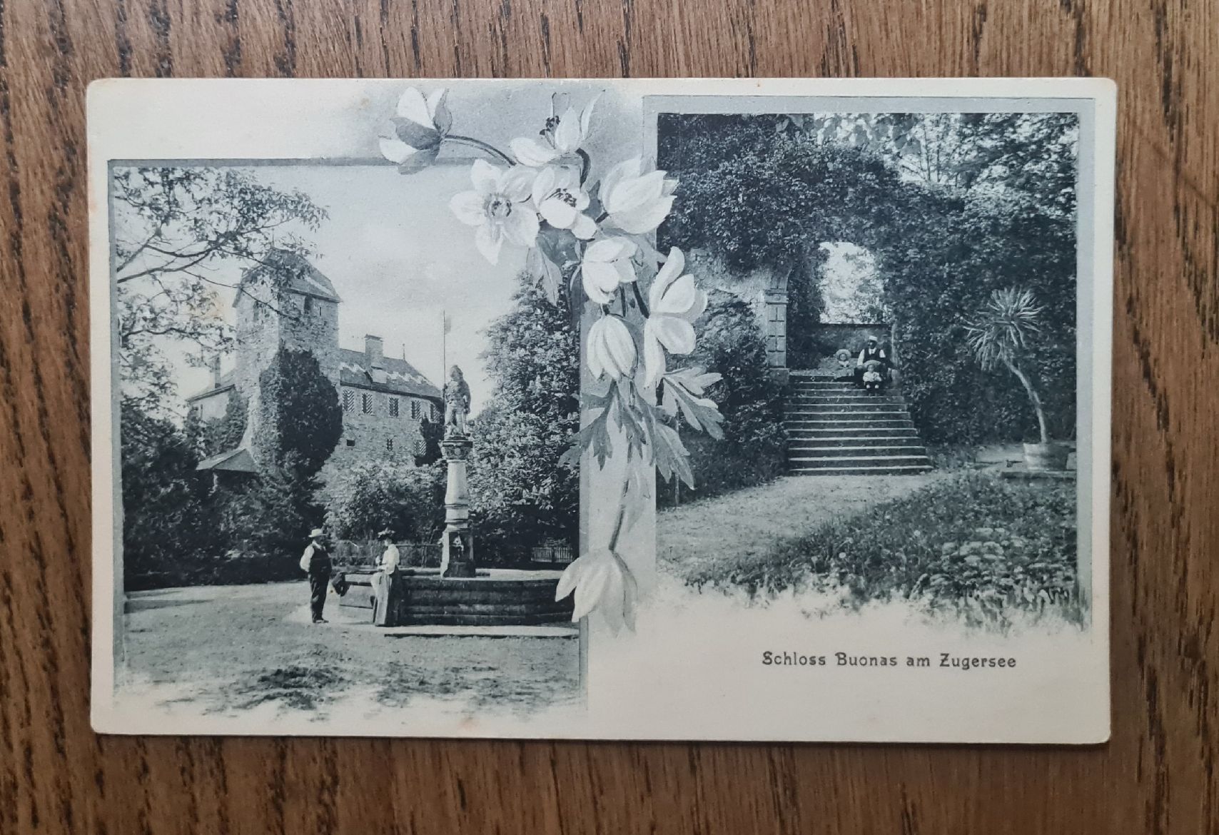 Cartoline postali: Schloss Buonas am Zugersee – Usato da Ebikon venduto da Donar50