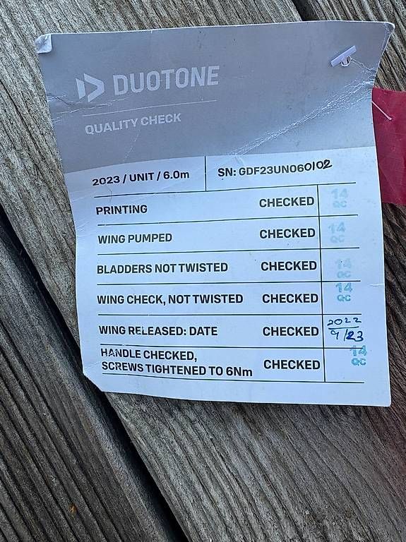 Duotone Surf: Duotone Unit 6m2 2023 – Usato da Les Bioux venduto da nie_hh99 4