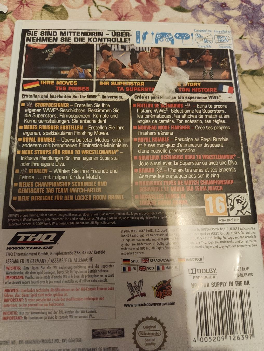 Giochi:  WWE SmackDown vs. Raw 2010 pour console Nintendo W – Usato da Court venduto da Chronoss 3