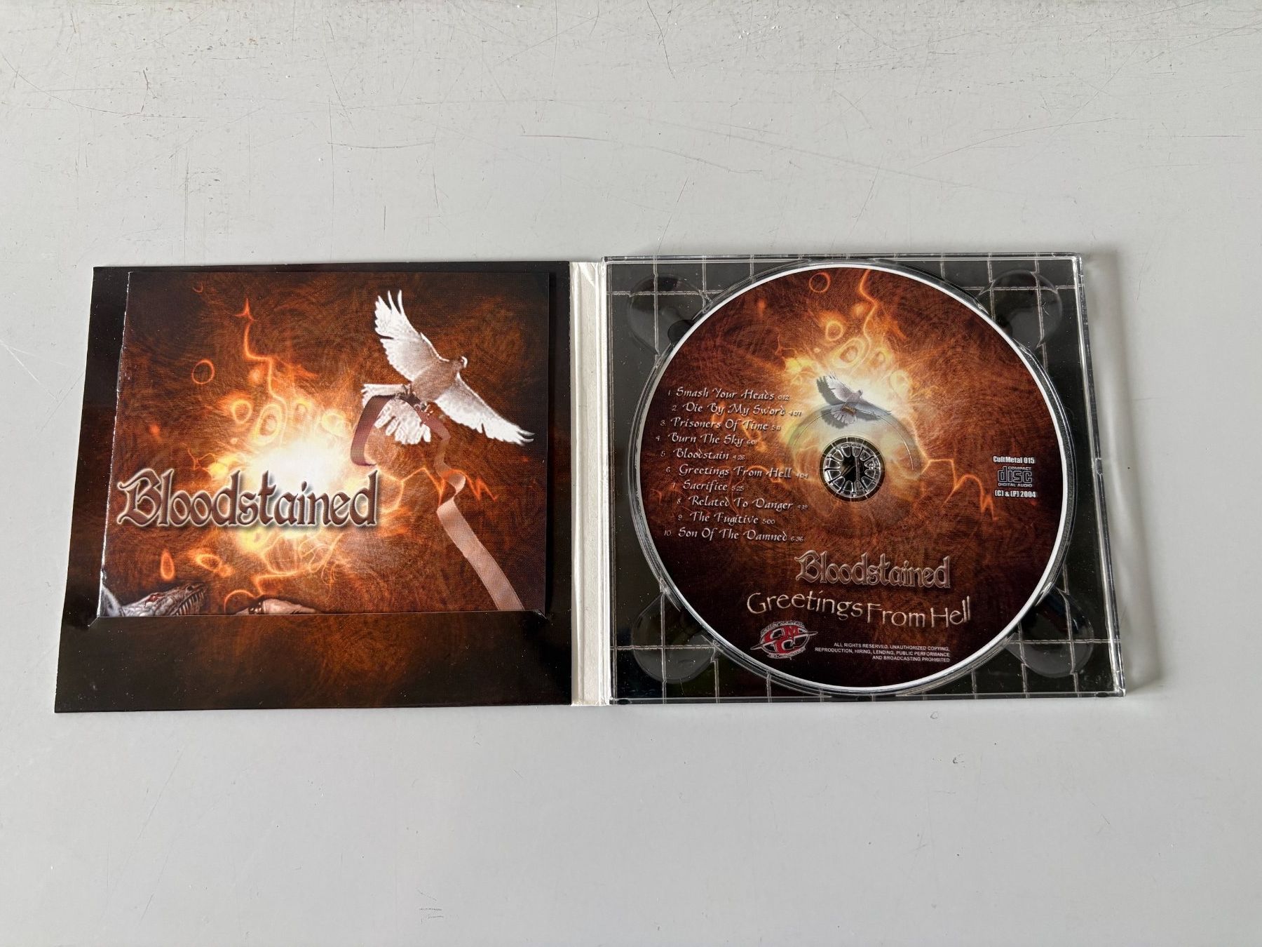 CDs: BLOODSTAINED Greetings from Hell CD Digipak Classic Metal – D'occasion à Wiedlisbach par Andrisa 1