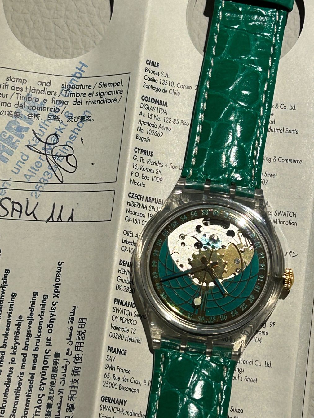 Swatch Uhren: Swatch Ramorra SAK111 Automatic Viltage – Neu (gemäss Beschreibung) aus Basel von arm_gf7p 2