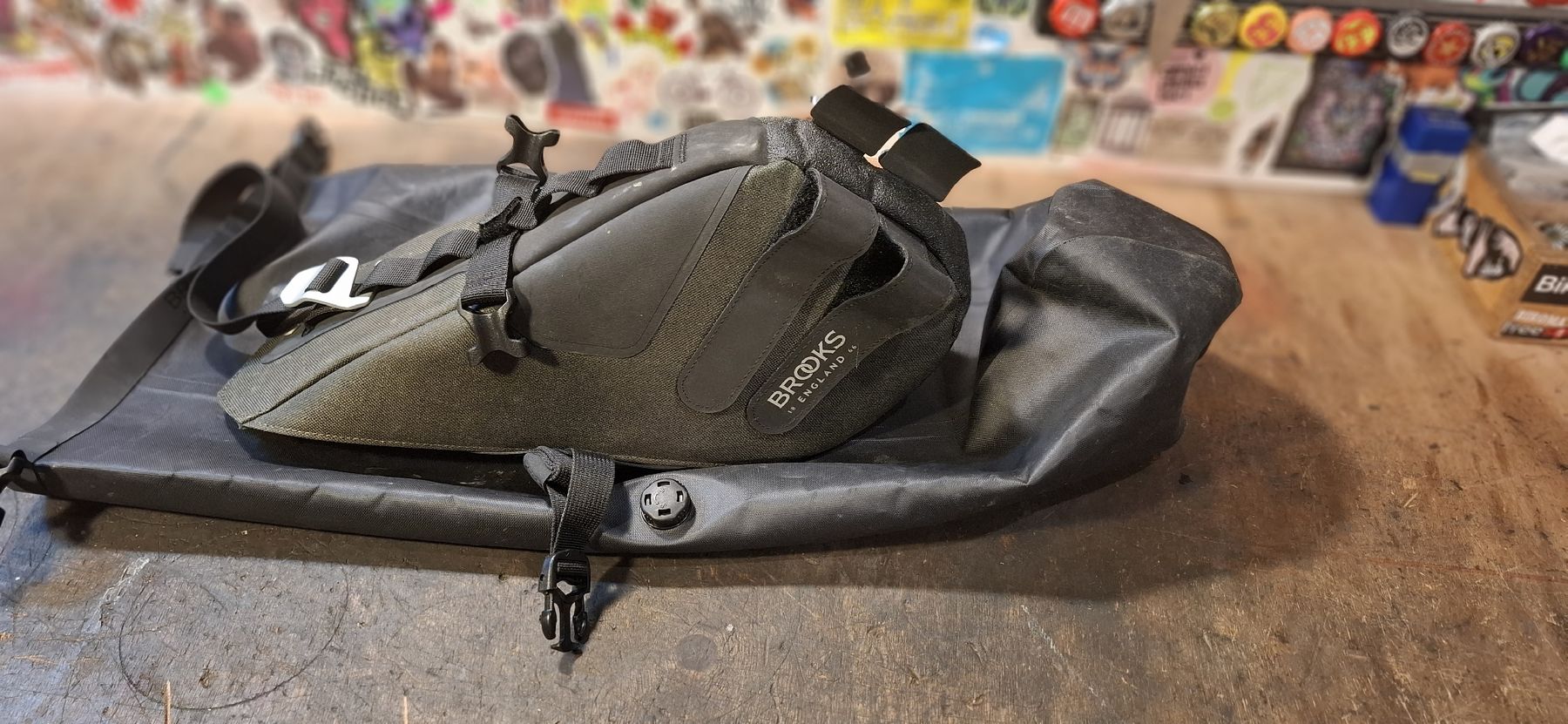 Brooks Borse: BROOKS Bikepaking sattel Tasche  – Usato da Adliswil venduto da trujillo01 1