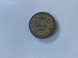 2 Franken - 1948 - Silber - Stehende Helvetia