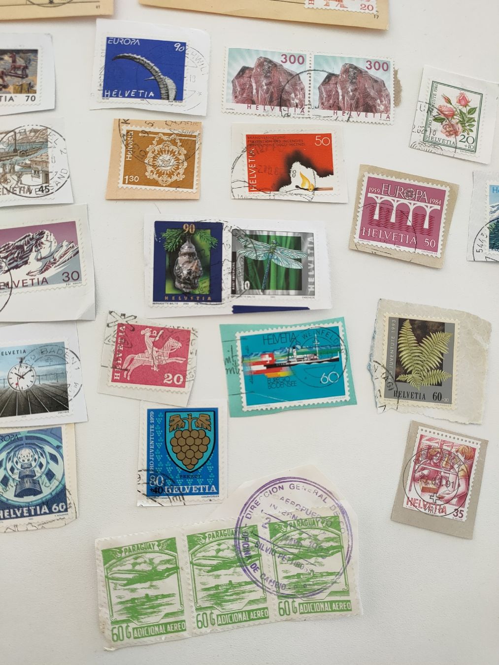 Tutti i francobolli: Briefmarken-Sammlung - Marken ab ca. 1971 &  alte Postdoppel – Usato da Gipf-Oberfrick venduto da minini 6