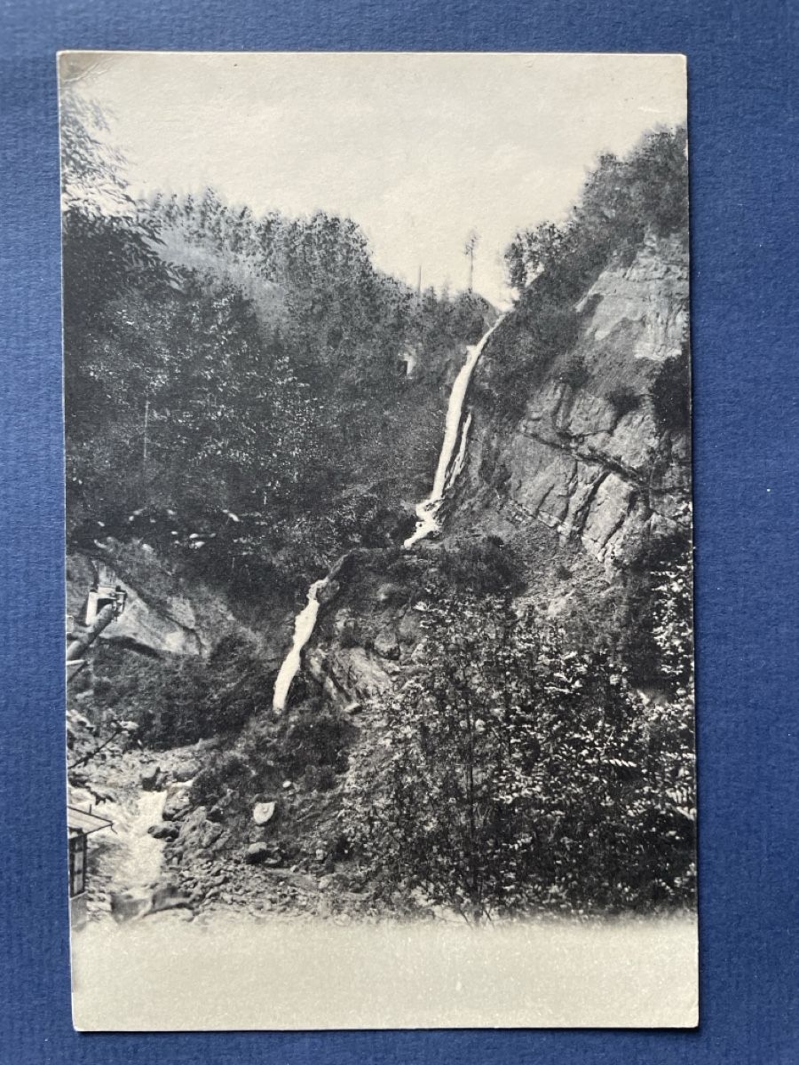 Ansichtskarten: Alte Ansichtskarte: Wasserfall im Sittertobel, St. Gallen – Gebraucht aus Neuhausen am Rheinfall von Arielle55