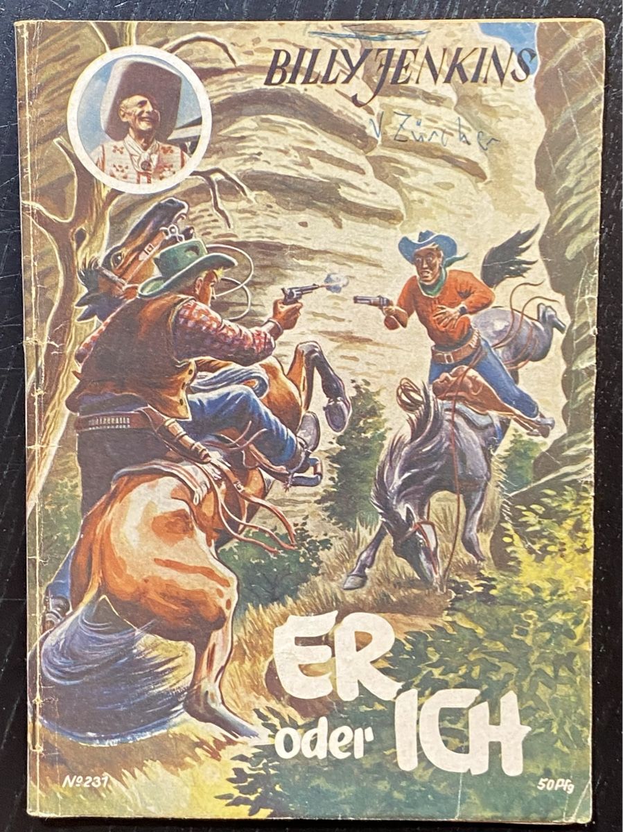 Libri: Antiquität: BILLY JENKINS / ER oder ICH /Feiner Western – Usato da Zuerich venduto da SonderArt-Wertgut
