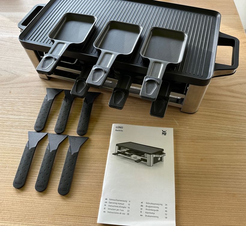 Raclette Ofen mit Grill &amp; Crêpes Funktion für 8 Personen | Kaufen auf ...