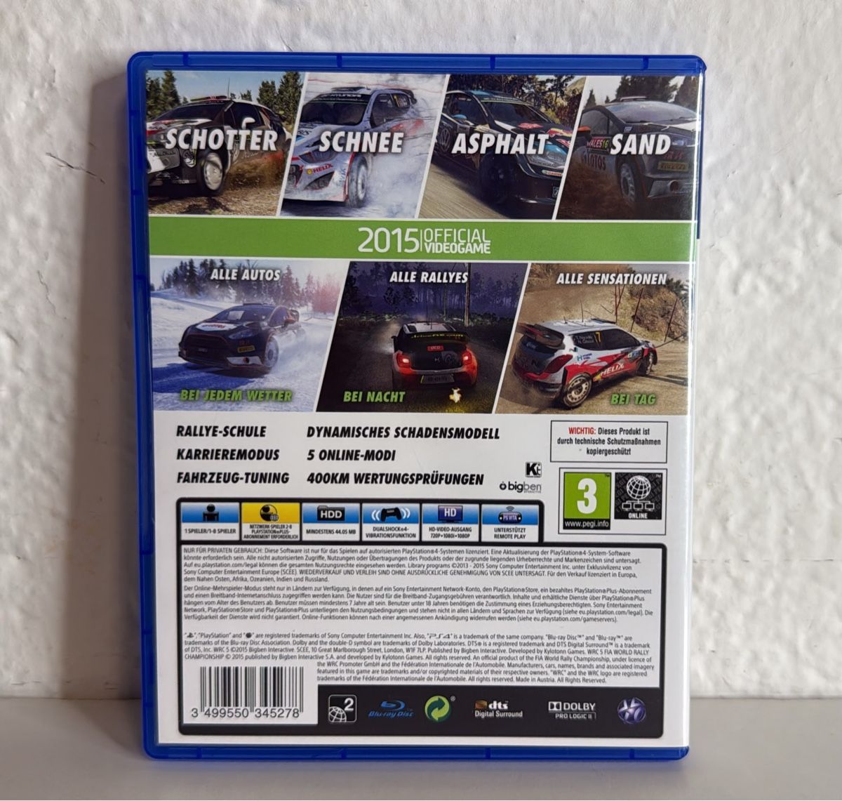 Sony Spiele: WRC 5 Special Edition PS4/PS5 Game – Gebraucht aus Ehrendingen von bubulence 1