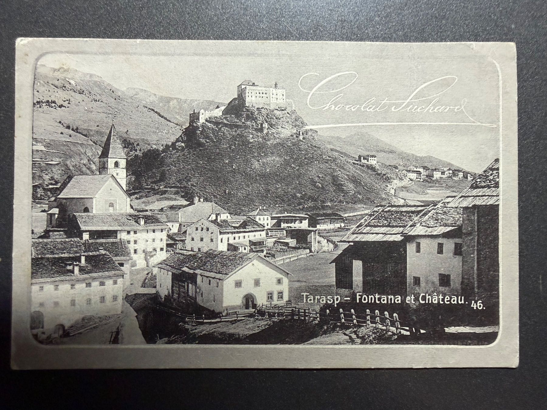 Cartes postales: Suchard AK Tarasp ** – D'occasion à untervaz par Wingert 1