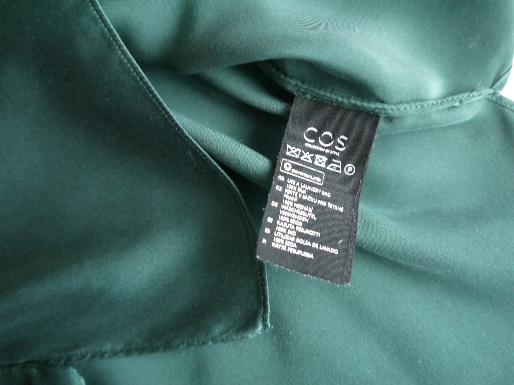 Cos Blusen: COS Bluse aus Seide Gr: 42 – Gebraucht aus Hagendorn von Blaf 2