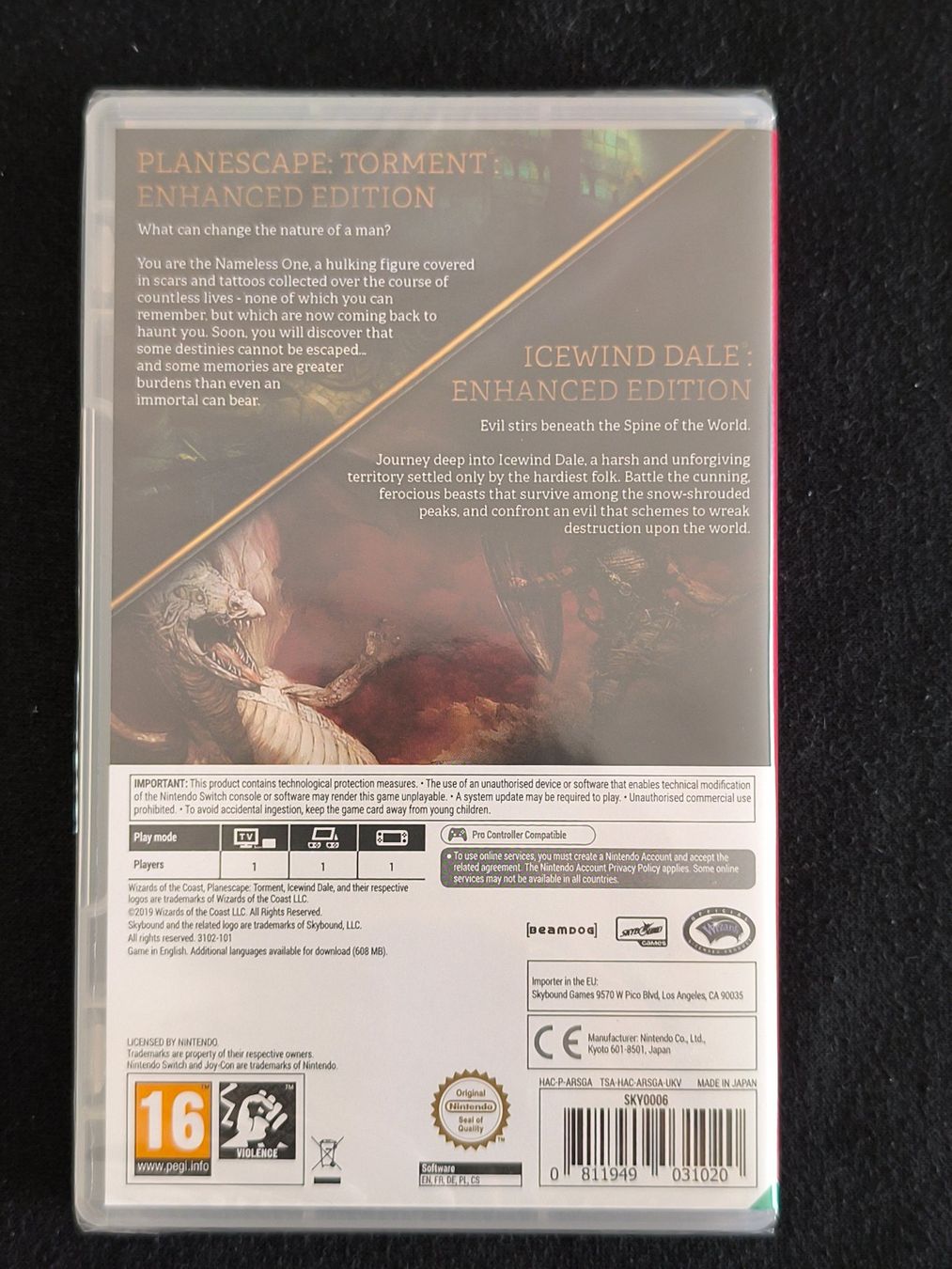 Spiele: Icewind dale & Planescape Torment Nintendo Switch Sealed – Neu und originalverpackt aus Schüpfen von RetroSteelix 1