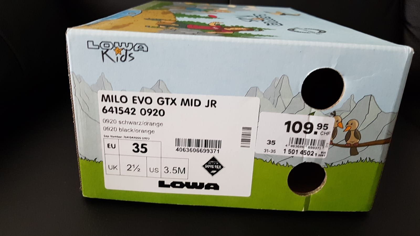 Lowa Schuhe für Jungen: LOWA MILO EVO GTX Gr.35 – Neu und originalverpackt aus Zürich von ata_c8nh 7