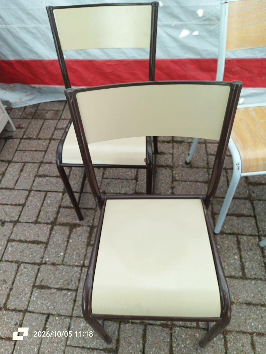 Sedie: Chaises Mullca - empilables - lot de 6 pièces  – Usato da Veyrier venduto da MJ69BROC 1