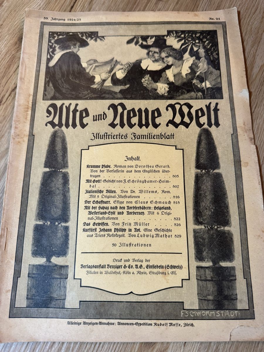 Riviste & Magazine: Antike Zeitschriften – Usato da Walliswil b.Wangen venduto da CharlotteGarde 4