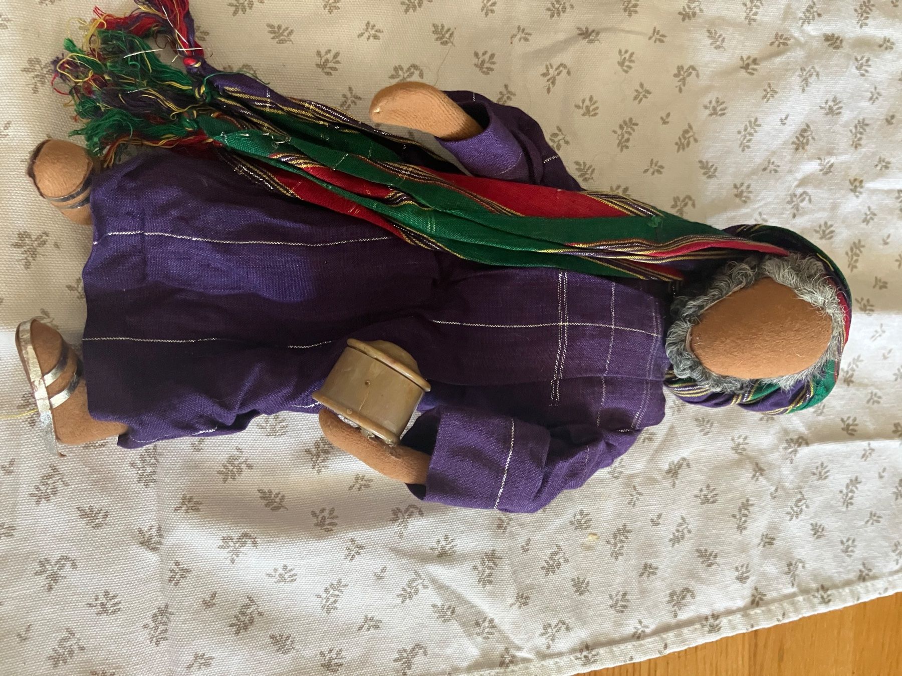 Statuette: Krippenfiguren Schwarzenberger Stoff – Usato da Balterswil venduto da Erbsli77 1