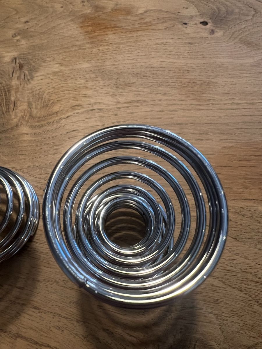 Altre Stoviglie: 2er Set Spiral Eierbecher, Edelstahl – Usato da Zürich venduto da luc_tx6w 3