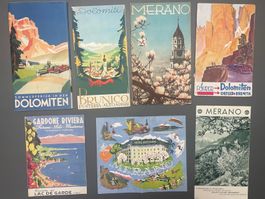 Lot 7 Prospekte Dolomiti Merano Garda / Italien Auto-Führer