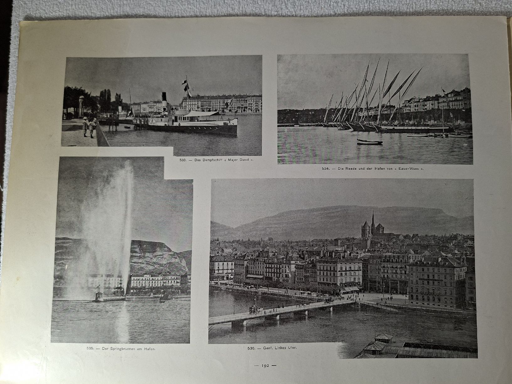 Bücher: Heft  Schweizer Panorama Album, Genf, 1903 – Gebraucht aus Grindelwald von carro5 8