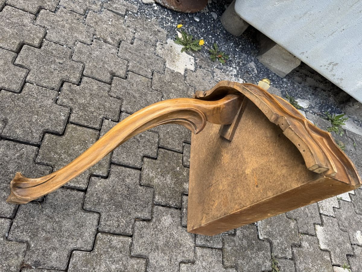 Holzartikel: Antikes Eck-Wandkästchen – Gebraucht aus Trübbach von s-a-t 3
