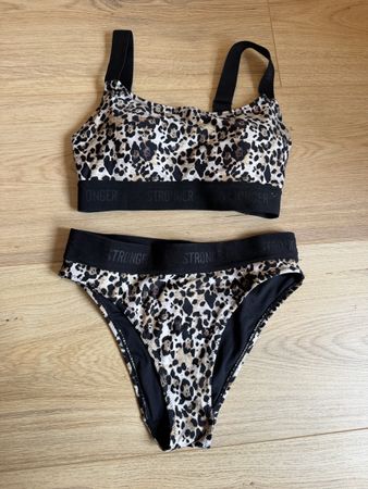 Bikini Set Stronger Animal Print fast neuer Zustand