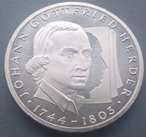 DEUTSCHLAND - BRD 1994 - 10 DM (G) - JOHANN GOTTFRIED HERDER