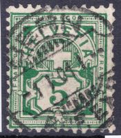 Unikat: Jahrhundert-Rasierklingenstempel BERN 1.1.01 01 h