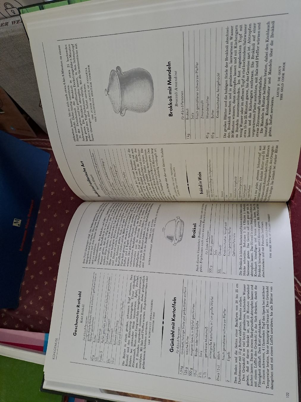 Libri: Kochbuch Gemüse - Die Kunst der Kochplanmethoden - Top! – Usato da Zürich venduto da Schoebi19 8