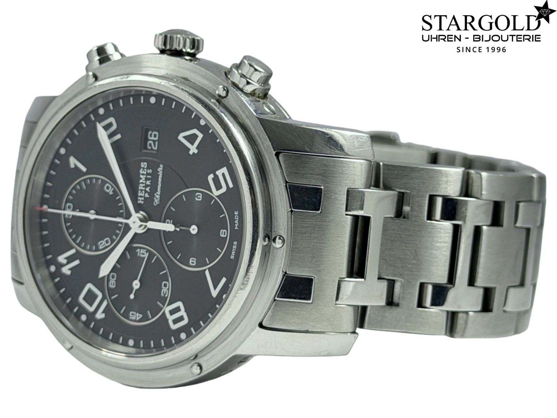 Hermès Orologi: Hermès Clipper Chrono - CP1.910 – Usato da Zürich venduto da Stargold-Uhren 7