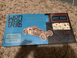 Wood Trick Holzbausatz Hot Rod, Neu, ideales Geschenk!