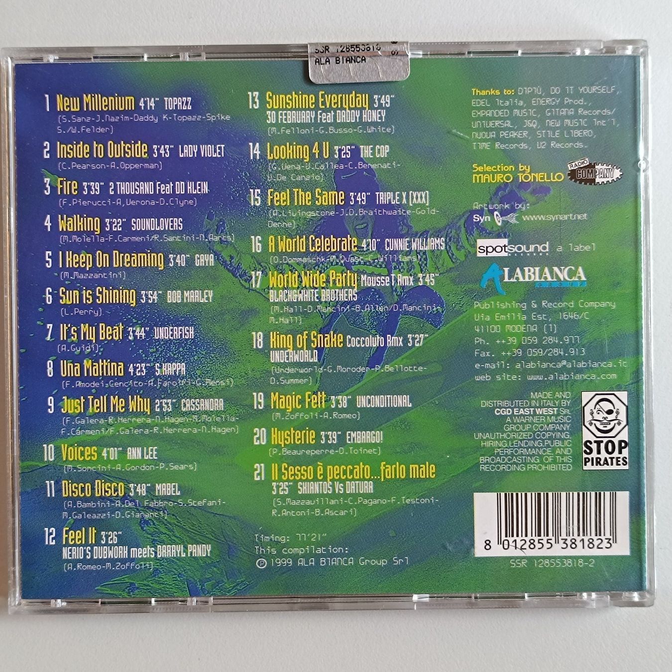 CD: Paradiso Winter - 21 Top Hits (CD)  F23 – Usato da Sessa venduto da fraenklishop 1