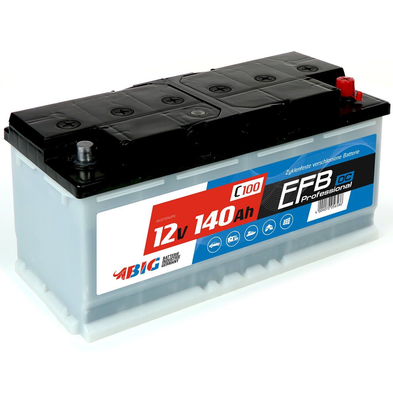 Batterien: BIG Solar DC EFB 12V 140Ah C100 – Neu und originalverpackt aus Bottighofen von zaap 2