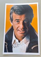 LG/ Original Autogrammkarte Jean-Paul Belmondo Bébel Film FR