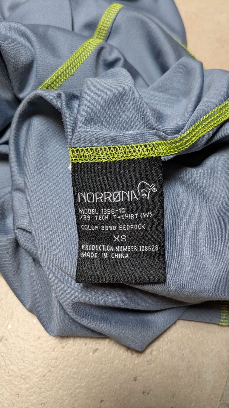 Norrøna T-shirt: Norrona tshirt - Taille XS – Difettoso da Euseigne venduto da Barbichette 2