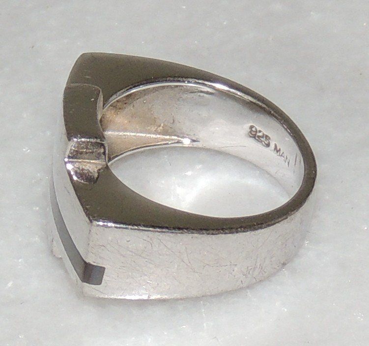 Anelli: SCHÖNER-RING 925 STERLING-SILBER "PERLMUTT" PUNZIERT 53 – Usato da Au ZH venduto da FashionConsultant 3