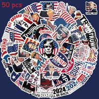 ✅ NEU 50 tlg Aufkleber Donald Trump Präsident US