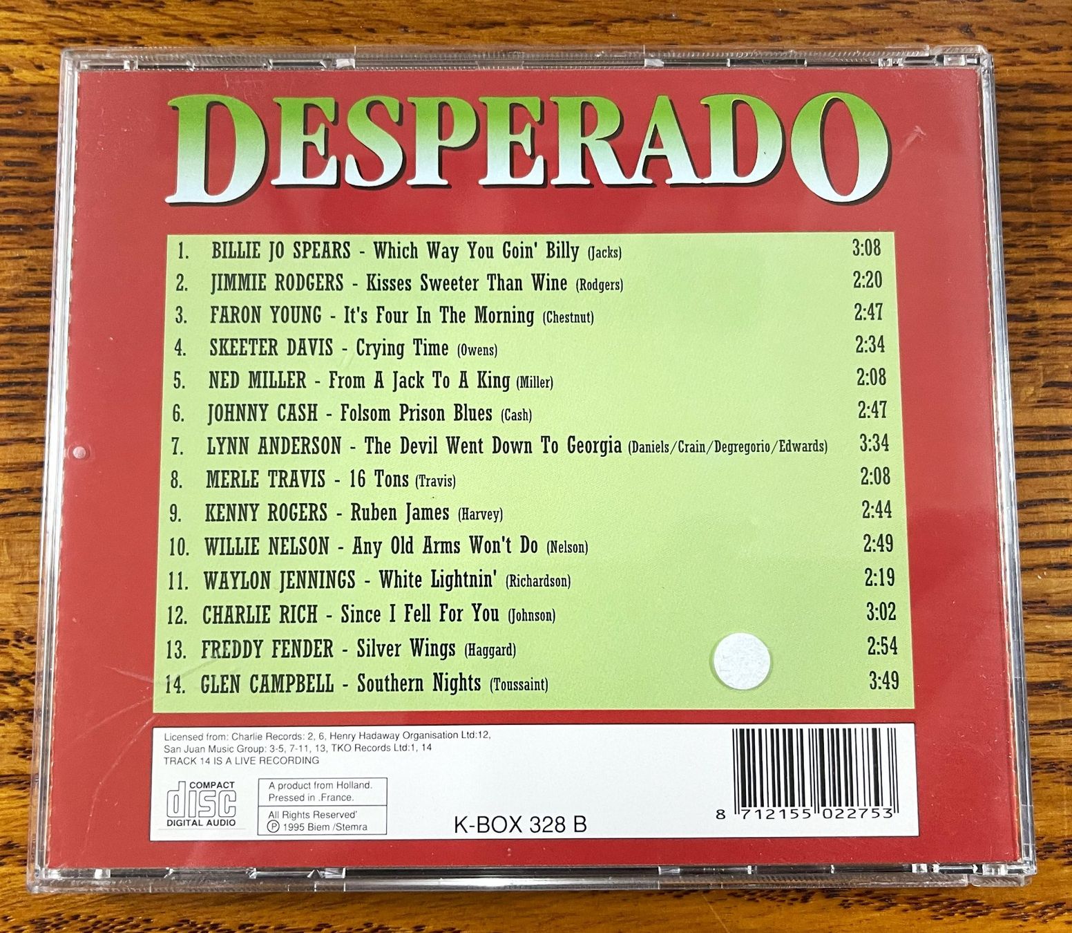 CD: Desperado (CD 2) – Usato da Oftringen venduto da Vucki 1