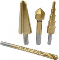 4 TLG HSS STUFENBOHRER- + FRAESER-  SET