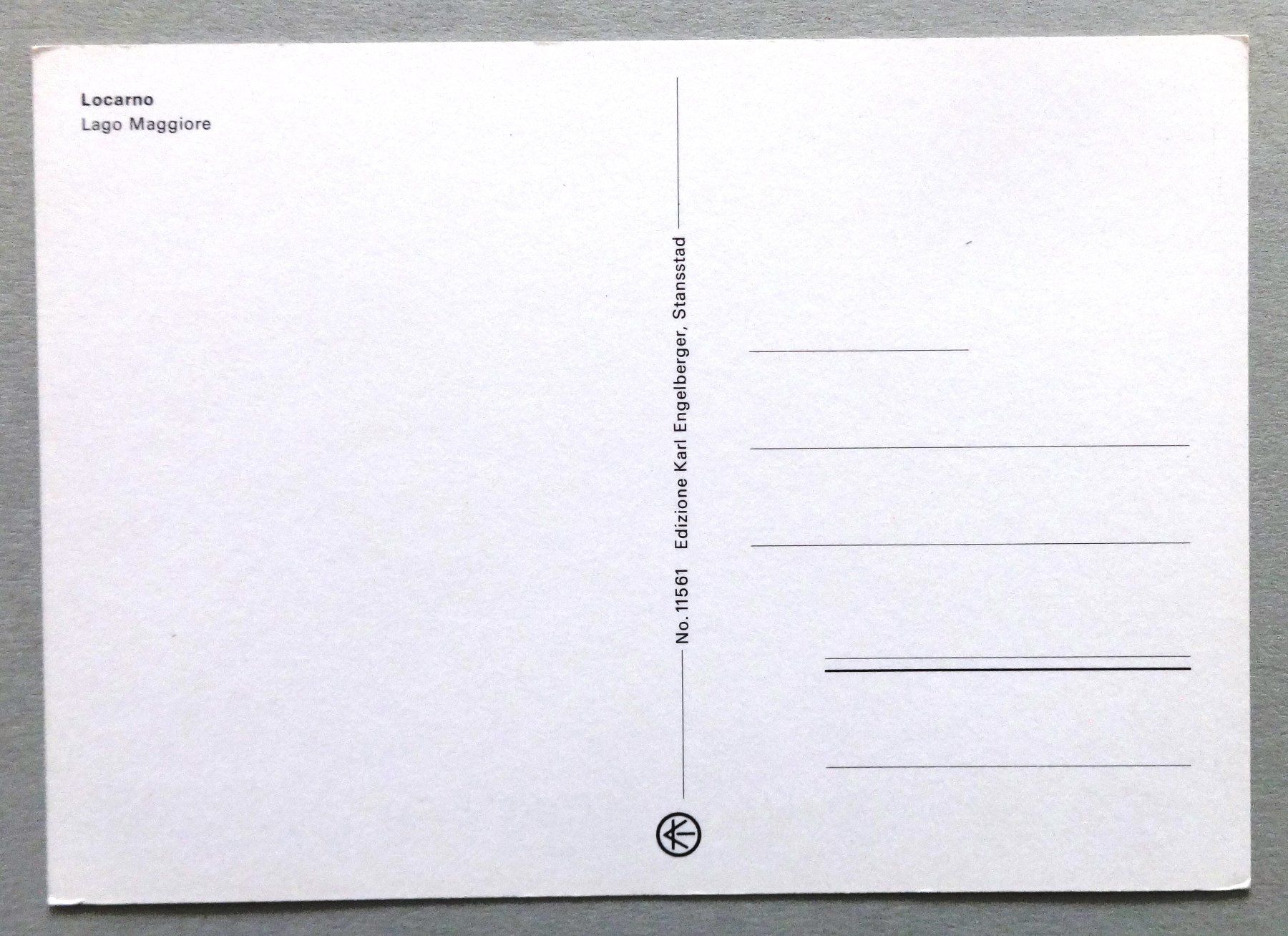 Cartes postales: Locarno, Lago Maggiore – D'occasion à Fétigny par Billy2miny 1